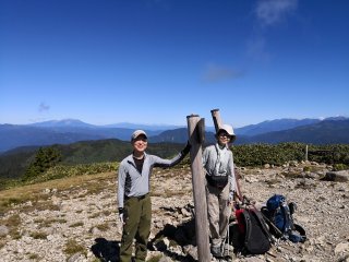 富士見台山頂
