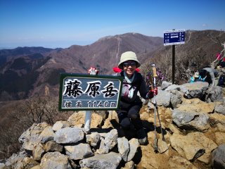 藤原岳山頂