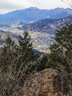天狗岩からの眺め