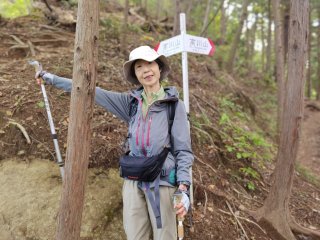 男坂、女坂分岐